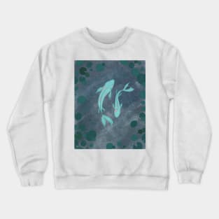 Koi pond Crewneck Sweatshirt